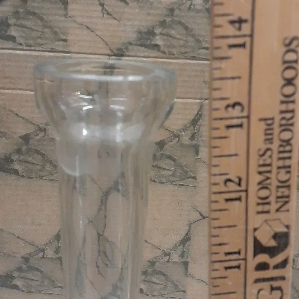 Glass decanter &‎ 3 pc MCM Starflower stemware collection,Vintage Etched Crystal